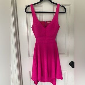Mustard Seed, Neon Pink, Sheath, Mini Dress, Size S